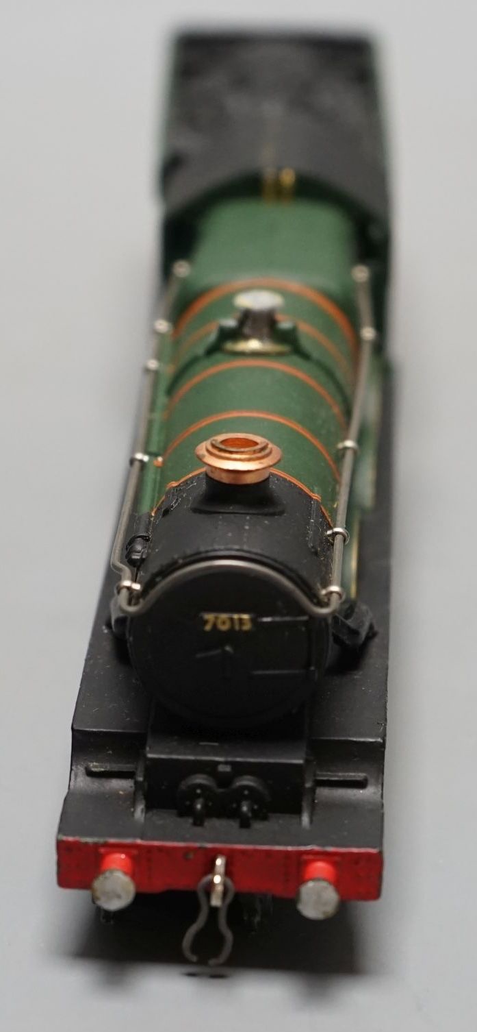 A boxed Horny Dublo boxed Bristol Castle-7013 engine, 26 cms long.